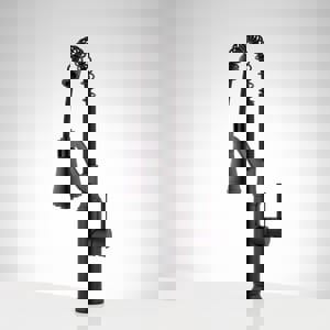 Single Handle Pull Down Kitchen Faucet in Matte Black